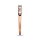 Diamond Anniversary Band 1/6 ct tw in 14K Rose Gold
